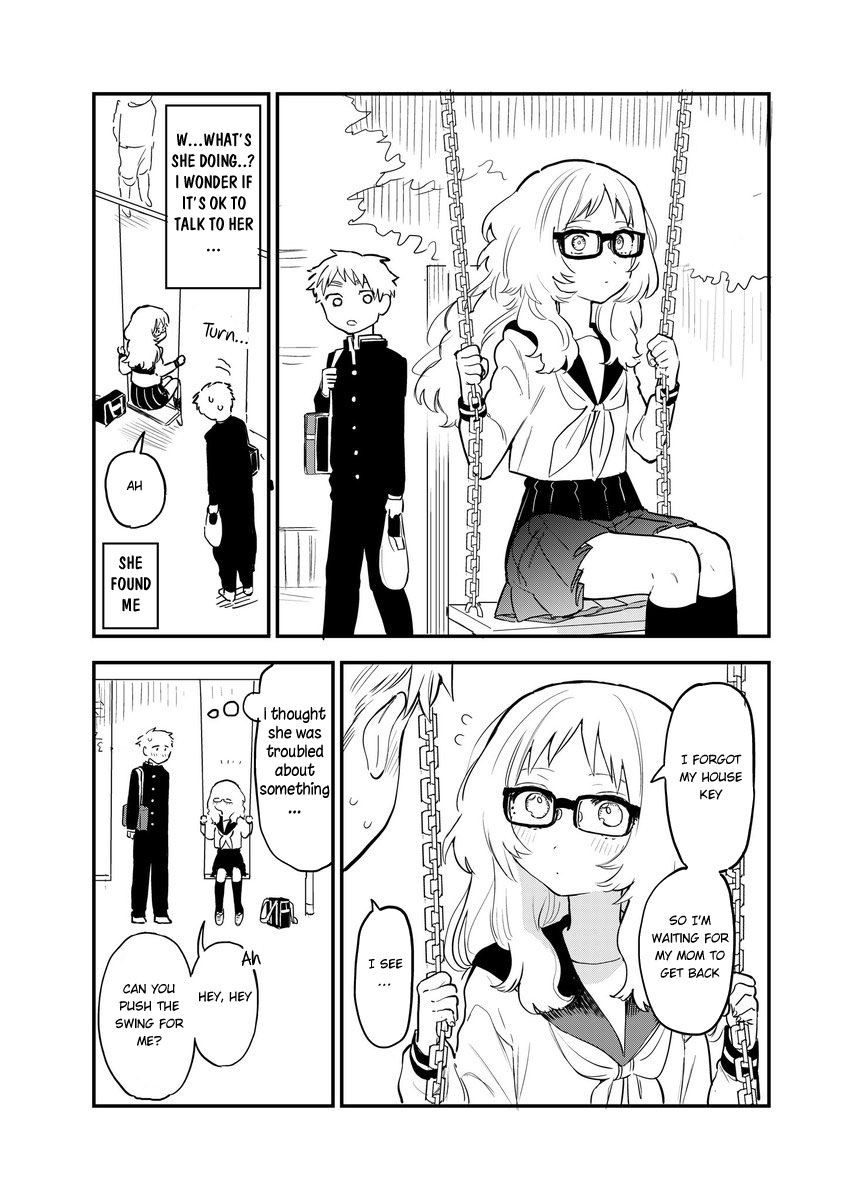 Suki na Ko ga Megane wo Wasureta, Chapter 46 image 5